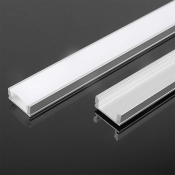 V-TAC hliníkový profil pre LED pásy 2000x17,4x7mm anodovaný povrchový - 2m