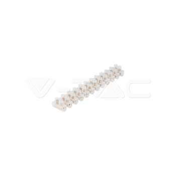 V-TAC Káblová svorkovnica 12x (čokoládka) 2,5mm 3A - balenie 10ks