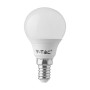 V-TAC PRO LED žiarovka E14 P45 4,5W teplá biela
