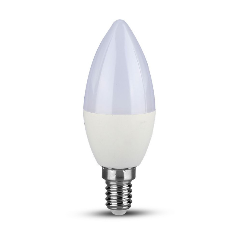 V-TAC CREE LED žiarovka E14 C37 5,5W denná biela stmivateľná