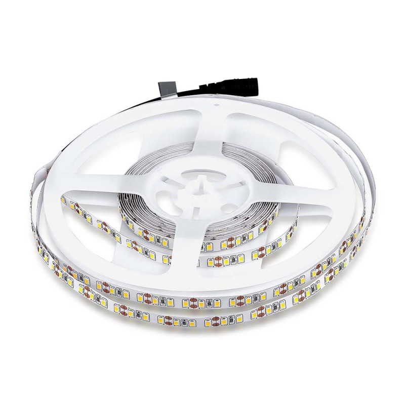 V-TAC LED pás 12V SMD3528 120 LED/m 8W/m denná biela IP65