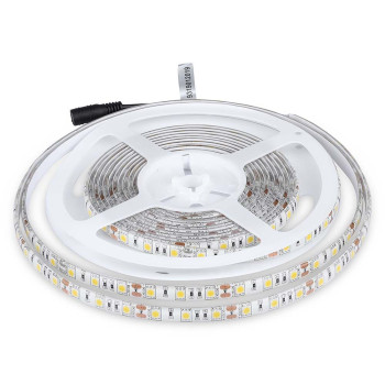 V-TAC LED pás 12V SMD5050 60 LED/m 11W teplá biela IP65