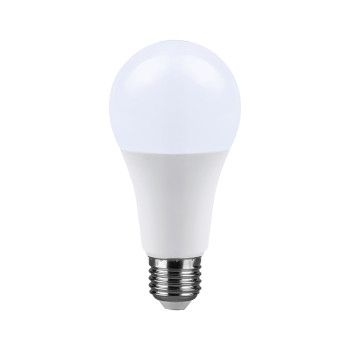 V-TAC CREE LED žiarovka E27 A65 17W teplá biela