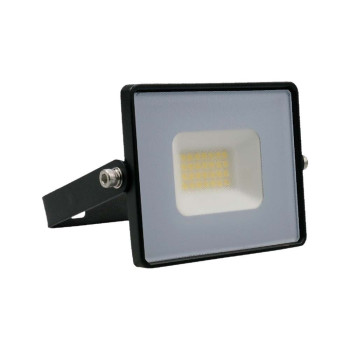 V-TAC LED reflektor 20W teplá biela čierny