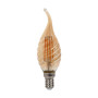 V-TAC LED žiarovka E14 C37 2200K filament amber twist