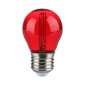 V-TAC LED žiarovka E27 G45 2W červená filament