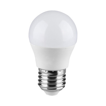 V-TAC CREE LED žiarovka E27 G45 6,5W studená biela