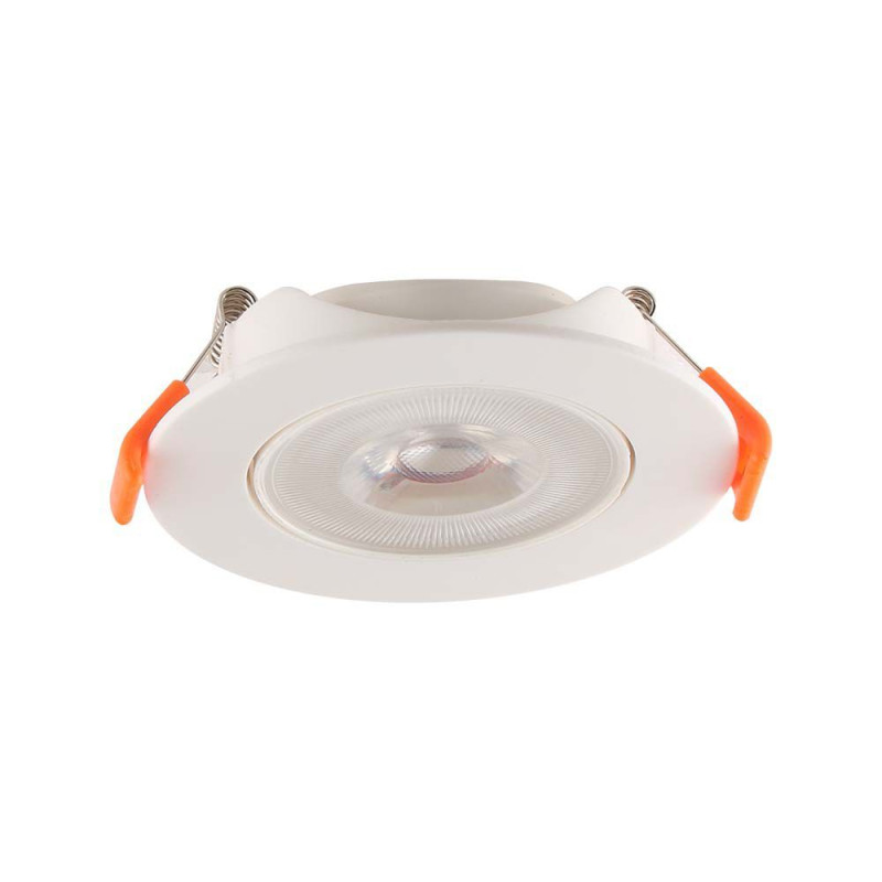 V-TAC LED bodové svietidlo 7W studená biela kruhové