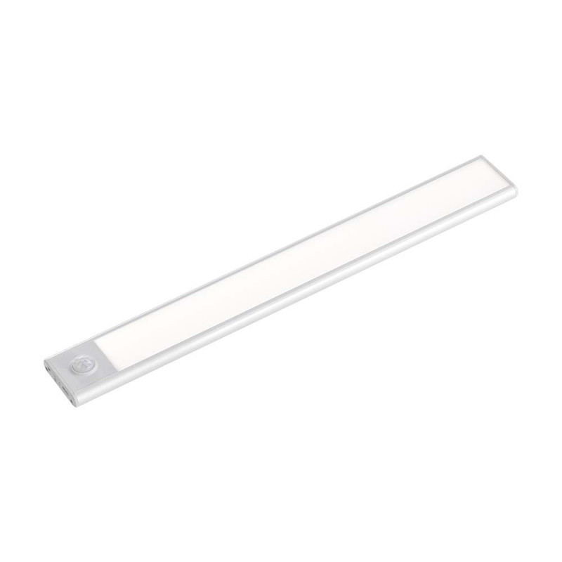 V-TAC LED svietidlo 2,5W denná biela strieborné nabíjacie so senzorom