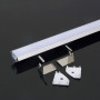 V-TAC hliníkový profil pre LED pásy 2000x19x19mm anodovaný rohový - 2m