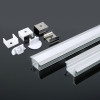 V-TAC hliníkový profil pre LED pásy 2000x24,5x12,2mm anodovaný zapustený - 2m