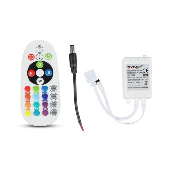 V-TAC RGB ovládač 12V-24V 3x2A infra