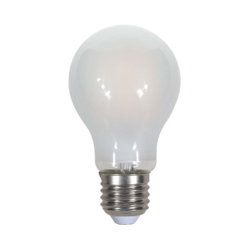 V-TAC LED žiarovka E27 A67 8W denná biela filament frost