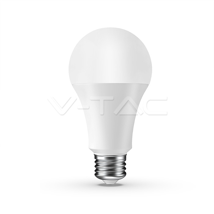 V-TAC SMART LED žiarovka E27 A65 9W RGB+teplá biela