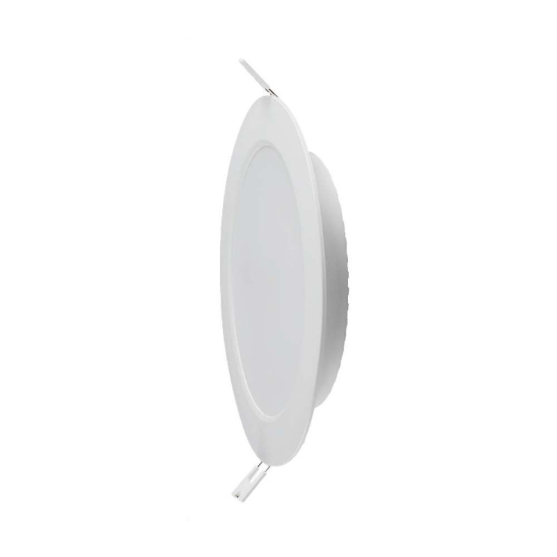 V-TAC LED panel 12W studená biela kruhový